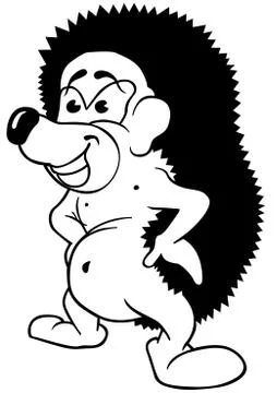 Hedgehog Stock Illustration