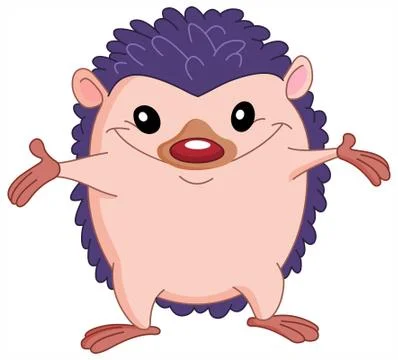 Hedgehog Stock Illustration