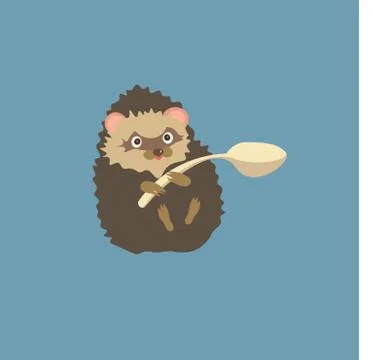 Hedgehog Stock Illustration