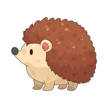 Hedgehog illustration Stock Illustration