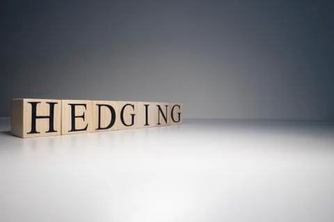 Hedging post on white background and with spot light. Stock Photos