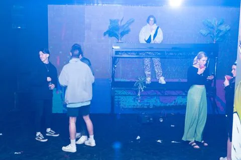 The hedonist block Stock Photos