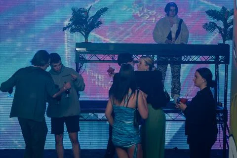 The hedonist block Stock Photos