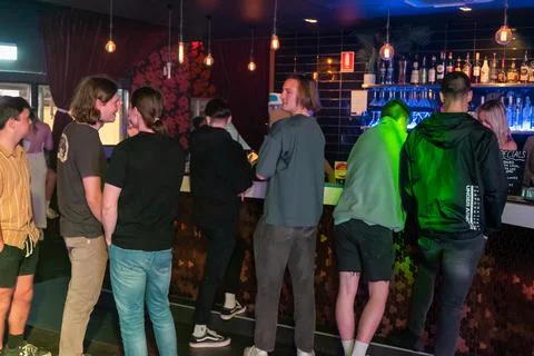 The hedonist block Stock Photos