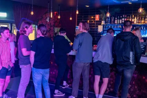 The hedonist block Stock Photos