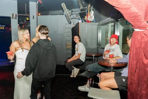 The hedonist block Stock Photos