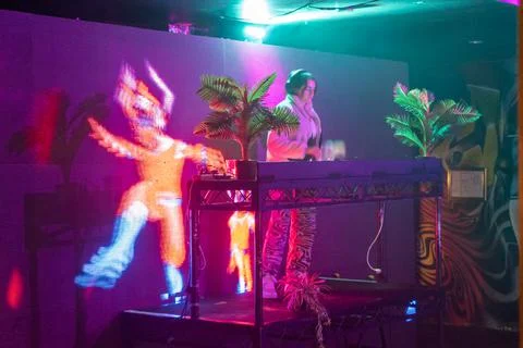 The hedonist block Stock Photos