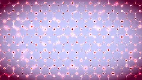 Hehagonal modern technology background Stock Illustration