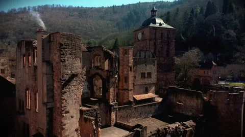 Heidelberg Castle Stock Footage 309533471