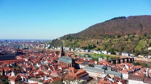 Heidelberg Panorama Stock Footage 310938456