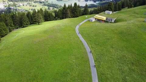 Heidsee Biking Stock Footage 157654019