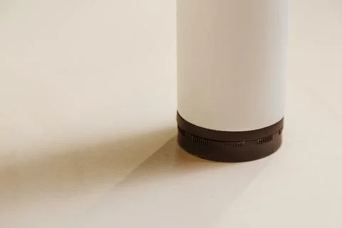 Height-adjustable plastic table leg. Furniture accessories Stock Photos