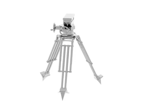 Height-adjustable theodolite for measurement Stock Illustration