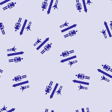 Height increase adolescence puberty glyph seamless pattern Illustrazione stock