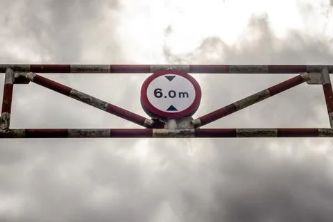 Height restriction Stock Photos