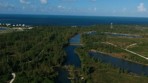 Height West End Bahamas Stock Footage 95767928