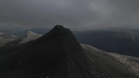 Heilhornet dramatic mountain  Stock-Footage 252258600