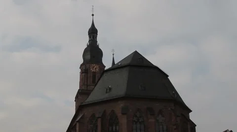 Heiliggeistkirche, Heidelberg, Germany Stock Footage 59979885