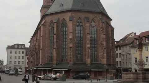 Heiliggeistkirche, Heidelberg, Germany Stock Footage 59979906