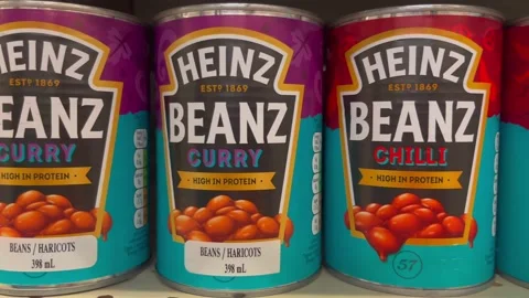 Heinz Beans Stock-Footage 207623104