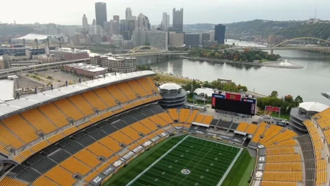 Pittsburgh Steelers Flag American Football Team National Football League  Nfl Stock Video Footage by ©ianm36 #188027404