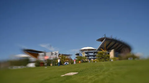 Heinz Field Tilt Shift Stock Footage 30450426