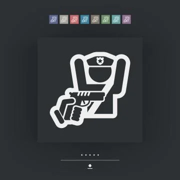 Heist icon Stock Illustration