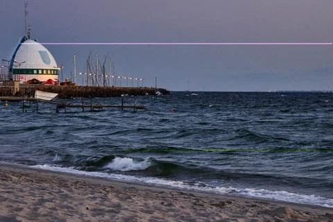 Hel Pier Stock Photos