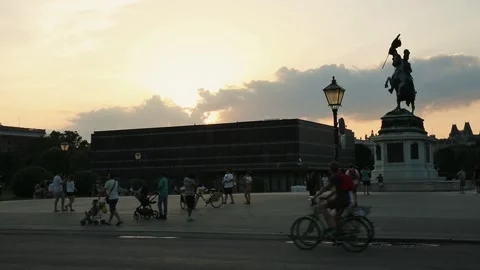 Heldenplatz 4 (Editorial) Stock Footage 319840074