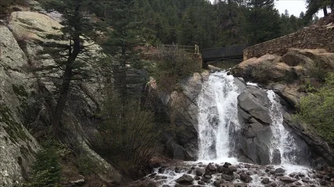 Helen Hunt Falls Video stock 71583491