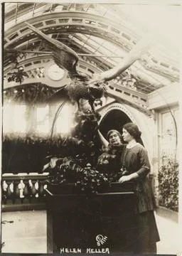 Helen Keller Foto stock