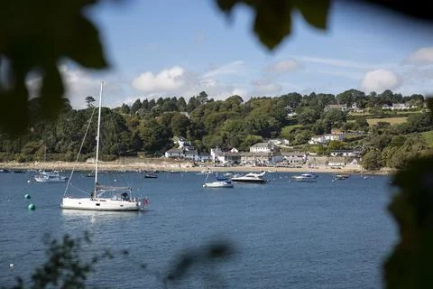 Helford Passage in Cornwall Stock Photos