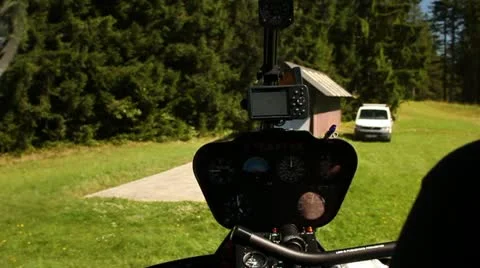 Heli approach Stock Footage 21729543