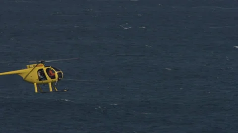 HELI FLYING Stock Footage 33449731