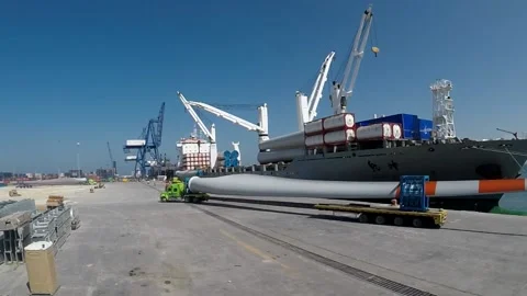 Helices eolicas Video stock 94234675