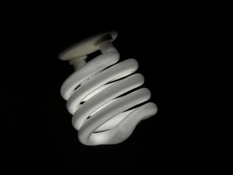 Helicoidal Lightbulb Stock Photos