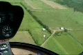 Helicopter Aerial View of Farmland Footage