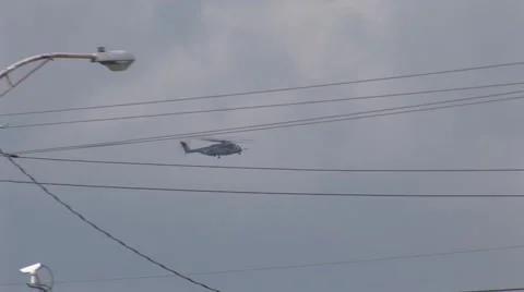 Helicopter after Emergency Vídeo Stock 52550975