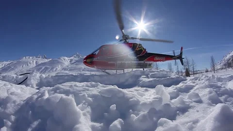 Helicopter Alaska Stock Footage 141307893
