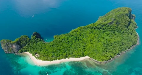 Helicopter Beach in El Nido, Palawan. Philippines. Stock Footage 265975668
