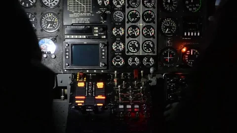 Helicopter cab Stock Footage 83115765