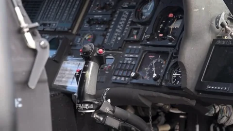 Helicopter Controls 스톡 동영상 80091407