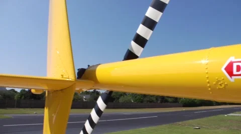 Helicopter Danger Pan Stock Footage 933191