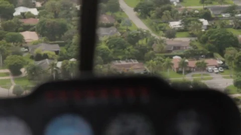 Helicopter dashboard Stock Footage 79040627