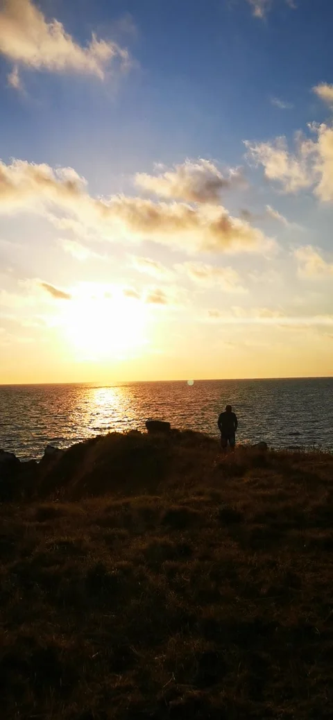 Helicopter During Sunset Stock Footage 169056587