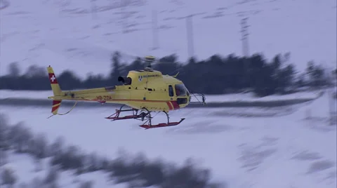 Helicopter in flight Stock-Footage 33906031