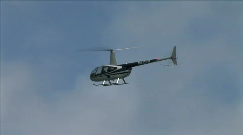 Helicopter Fly By-cu Stock-Footage 782232