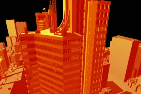 Helicopter Fly Over Motion Design Element 01 Video stock 10870965