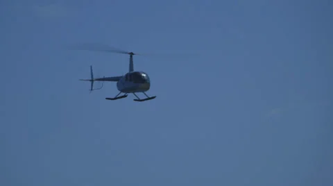 A helicopter flying Видео 25503840