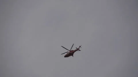 Helicopter Flying Stock-Footage 26316933